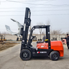 China forklift factory 3 Ton 3.5 Ton Diesel Stacker Forklift Truck Fork Lift with Paper Roll Clamp with 360 Degree Rotation