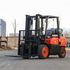 LPG Gas Forklift Outdoor 4 Wheel Drive Cheap Price Propane Forklift Triplex Mast Side Shifter