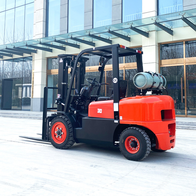 china factory 3 Ton LPG Gasoline Forklift Truck with Nissan Engine Fork lift