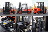 Triple Mast 3m 4.5m 5m 6m Diesel Forklift truck 3ton 3.5ton Forklifts with Isuzu Motor Fork Lift