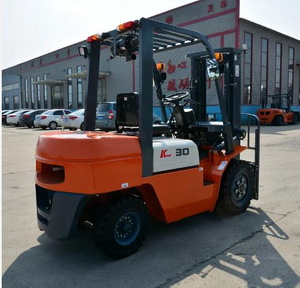 Diesel Forklift Factory Farm Use Warehouse Forklifts Truck Price CE China New Terrain Forklift with Cab for Sale