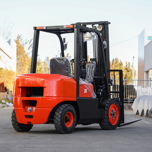 Triple Mast 3m 4.5m 5m 6m Diesel Forklift truck 3ton 3.5ton Forklifts with Isuzu Motor Fork Lift